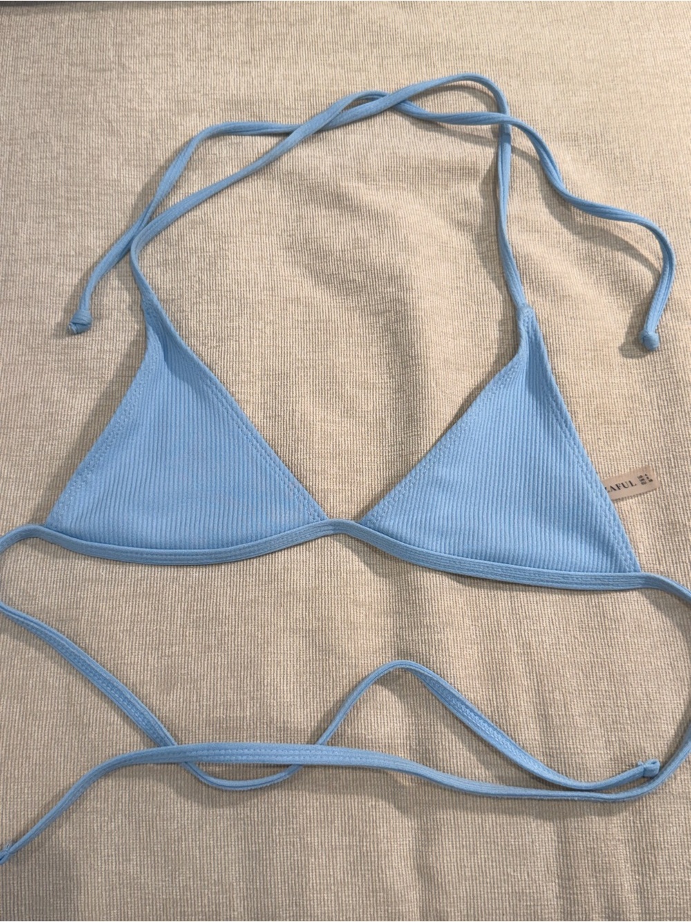 Zaful String Bikini Swim Top